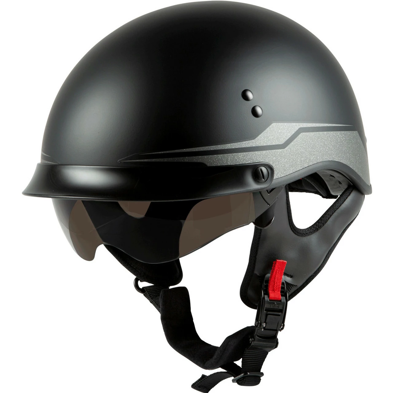 GMax HH 65 Source Full Dressed Half Helmet 9 GMax HH 65 Source Full Dressed Half Helmet - Image 7