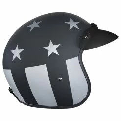 Daytona Cruiser Captain America Stealth Helmet