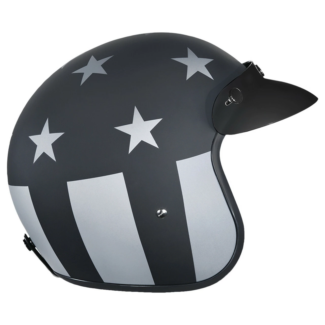 Daytona Cruiser Captain America Stealth Helmet 3 Daytona Cruiser Captain America Stealth Helmet