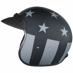 Alternative view of Daytona Cruiser Captain America Stealth Helmet