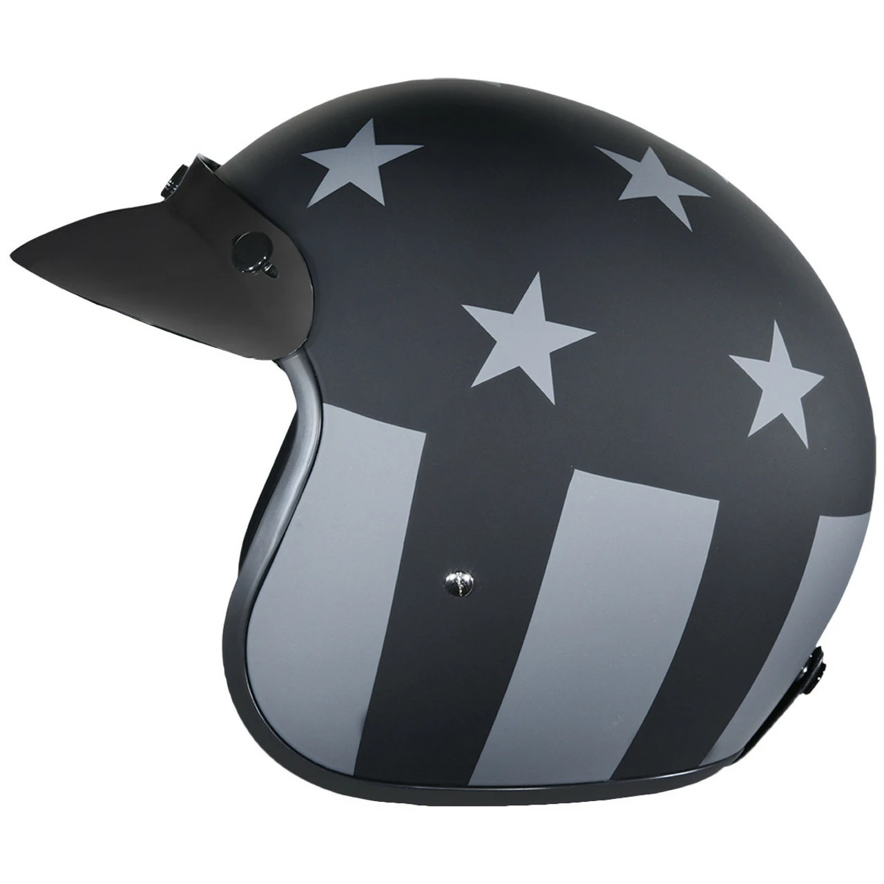 Daytona Cruiser Captain America Stealth Helmet 4 Daytona Cruiser Captain America Stealth Helmet - Image 2