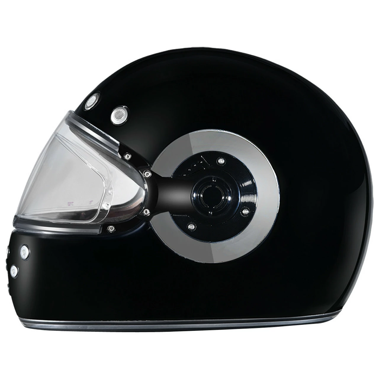 Daytona Retro Chrome Helmet 3 Daytona Retro Chrome Helmet
