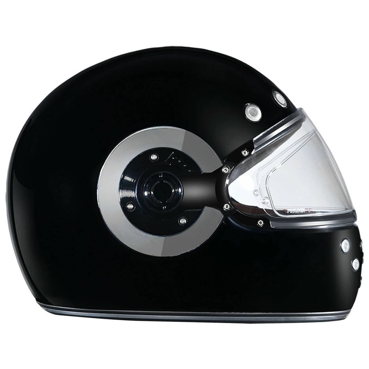 Daytona Retro Chrome Helmet 4 Daytona Retro Chrome Helmet - Image 2