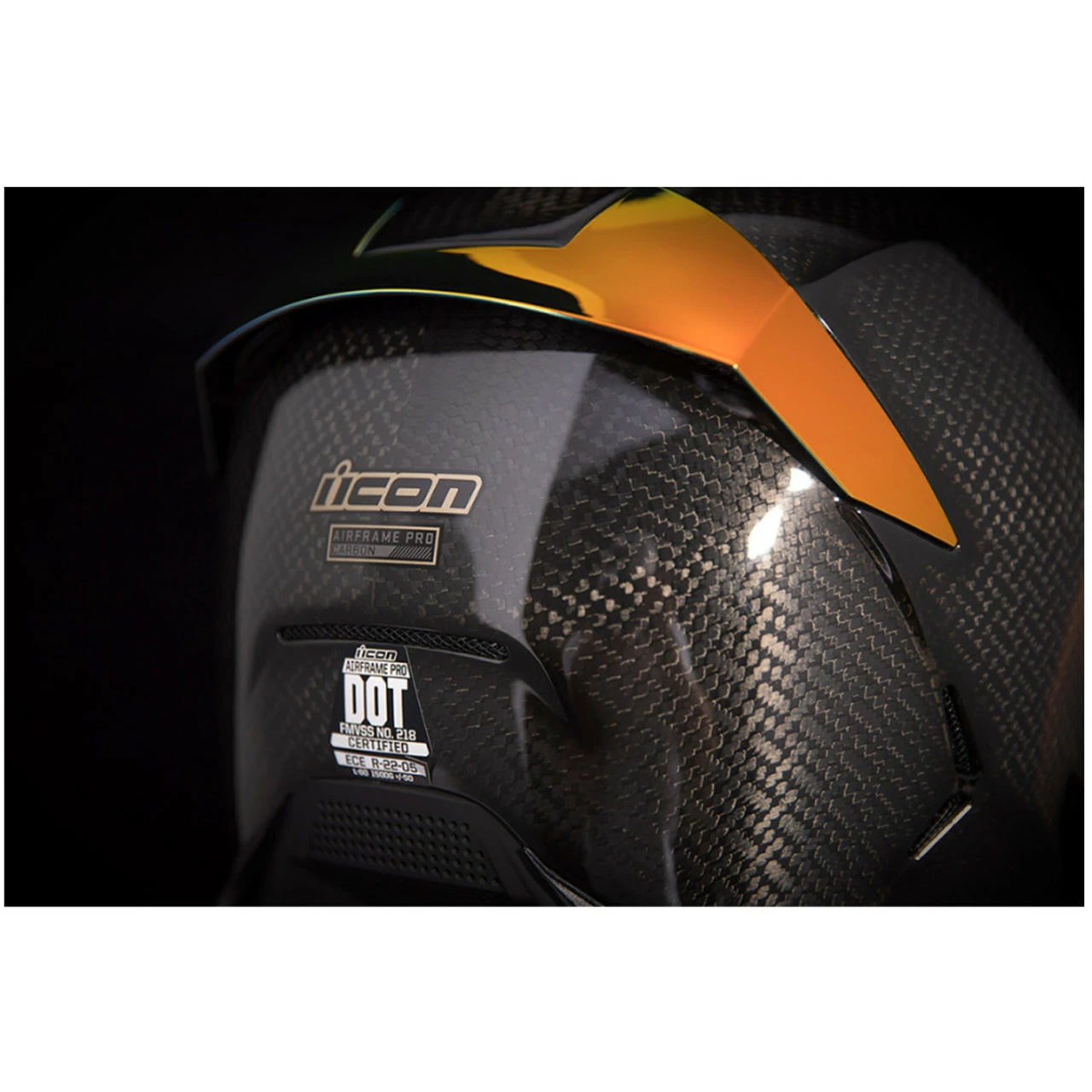 Icon Airframe Pro Carbon 2021 Helmet 9 Icon Airframe Pro Carbon 2021 Helmet - Image 7