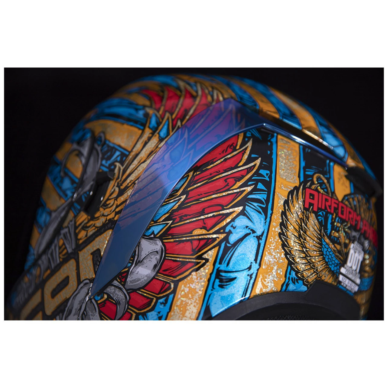 Icon Airform Pharaoh Helmet 10 Icon Airform Pharaoh Helmet - Image 8