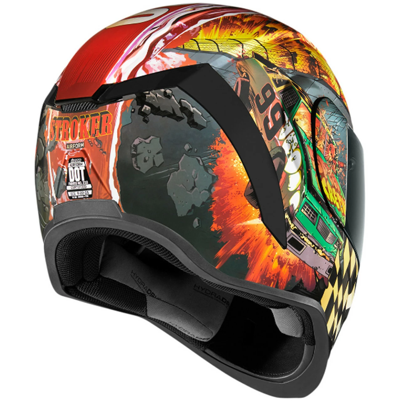 Icon Airform Stroker Helmet 6 Icon Airform Stroker Helmet - Image 4