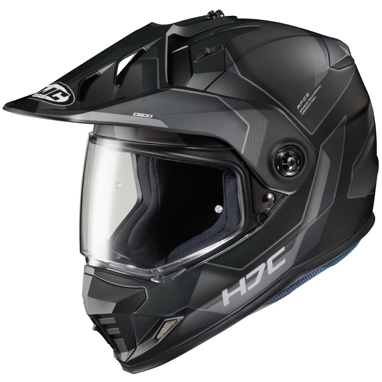 HJC DS-X1 Synergy Dual Sport Helmet 3 HJC DS-X1 Synergy Dual Sport Helmet