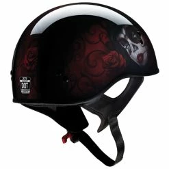 Z1R Vagrant Red Catrina Half Helmet 10 Z1R Vagrant Red Catrina Half Helmet -100 Percent Shop 65127 69338.1661286381