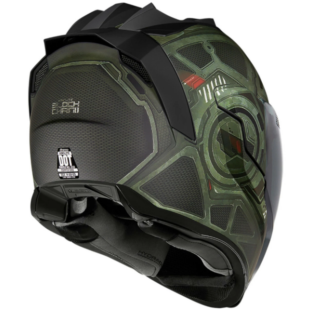 Icon Airflite Blockchain Helmet 6 Icon Airflite Blockchain Helmet - Image 4
