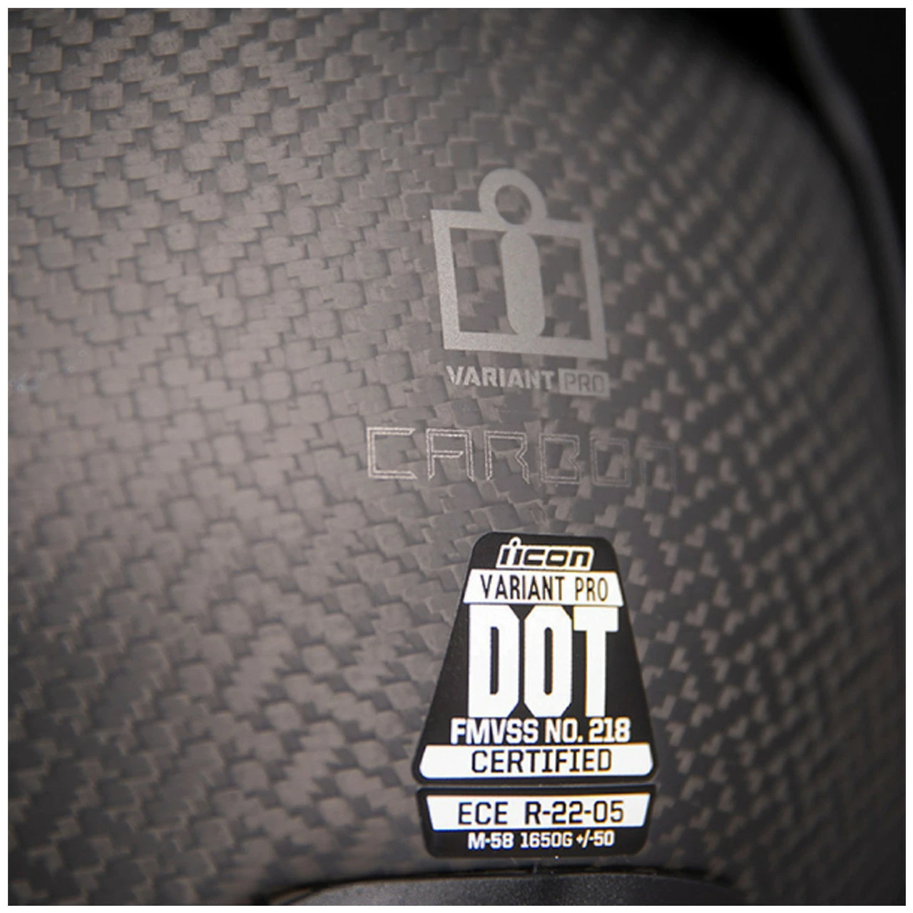 Icon Variant Pro Ghost Carbon Helmet 6 Icon Variant Pro Ghost Carbon Helmet - Image 4