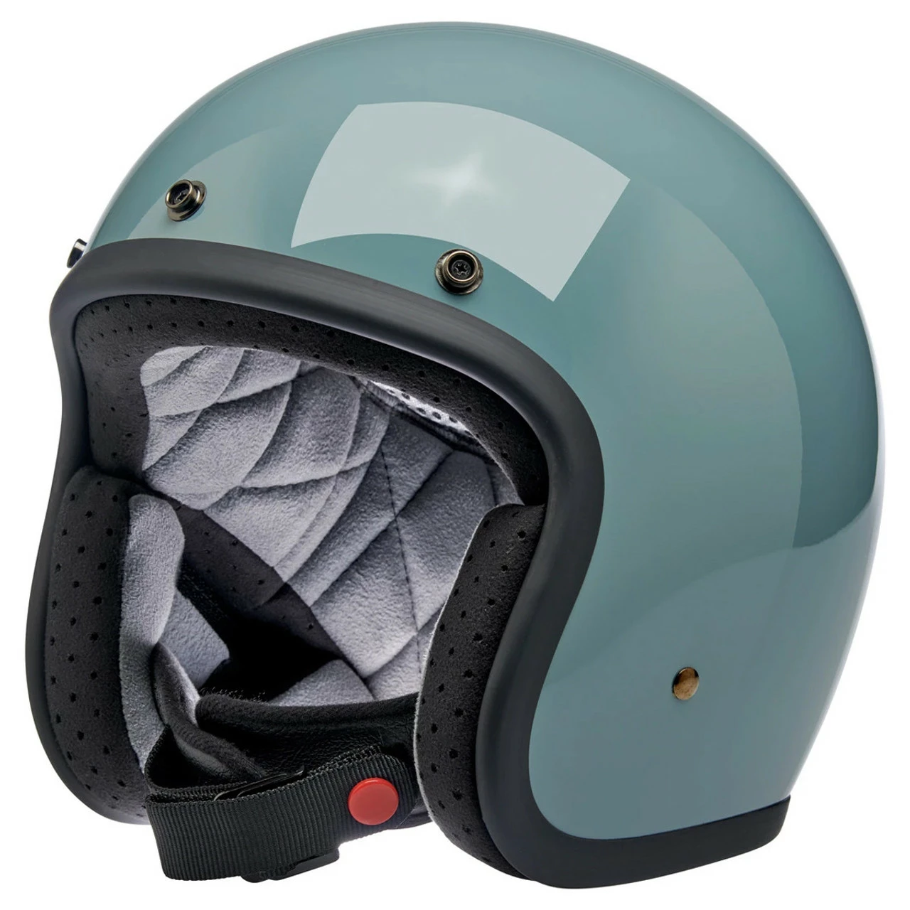 Biltwell Bonanza Gloss Agave Helmet 3 Biltwell Bonanza Gloss Agave Helmet