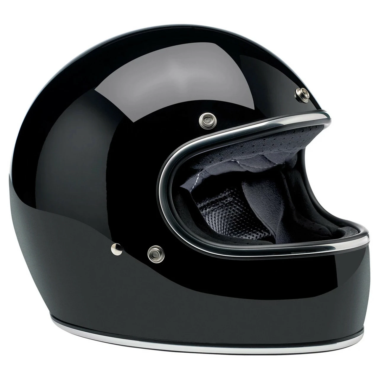 Biltwell Gringo ECE Gloss Black Helmet - Image 2