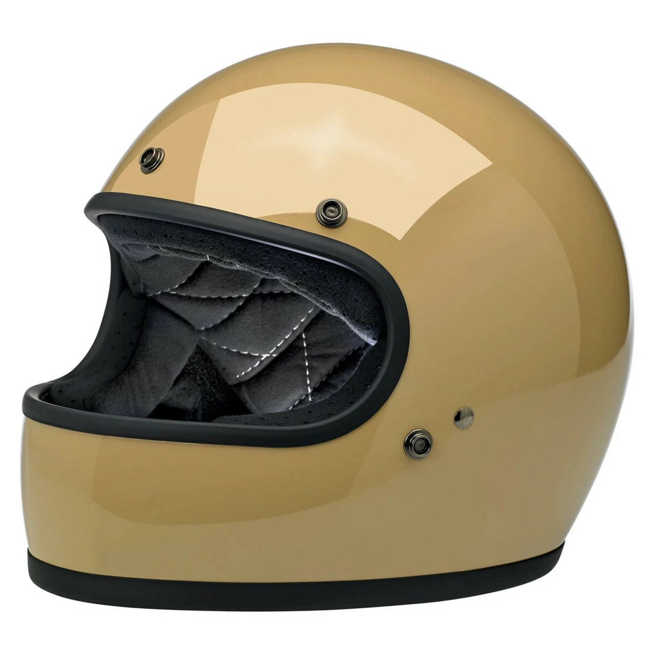 Biltwell Gringo ECE Gloss Coyote Tan Helmet 3 Biltwell Gringo ECE Gloss Coyote Tan Helmet