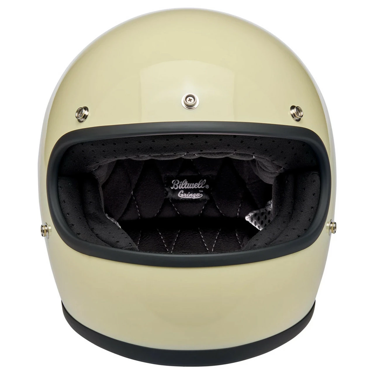 Biltwell Gringo ECE Gloss Vintage White Helmet 5 Biltwell Gringo ECE Gloss Vintage White Helmet - Image 3