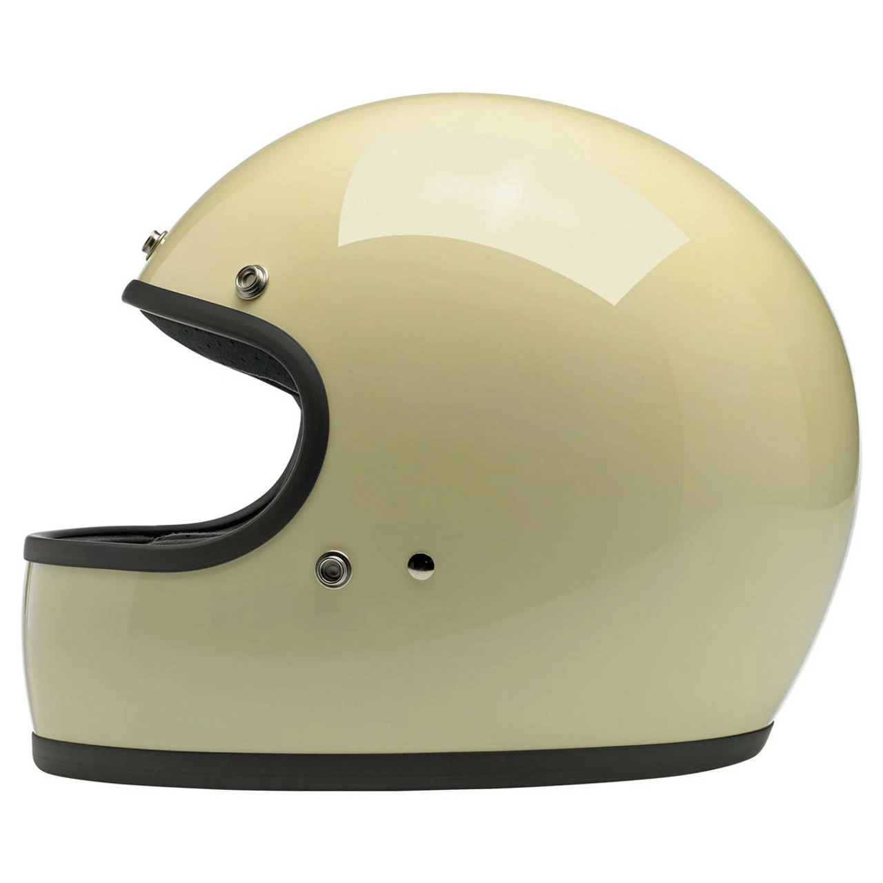 Biltwell Gringo ECE Gloss Vintage White Helmet 8 Biltwell Gringo ECE Gloss Vintage White Helmet - Image 6