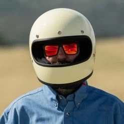 Biltwell Gringo ECE Gloss Vintage White Helmet 23 Biltwell Gringo ECE Gloss Vintage White Helmet -100 Percent Shop 67535 56760.1661286232