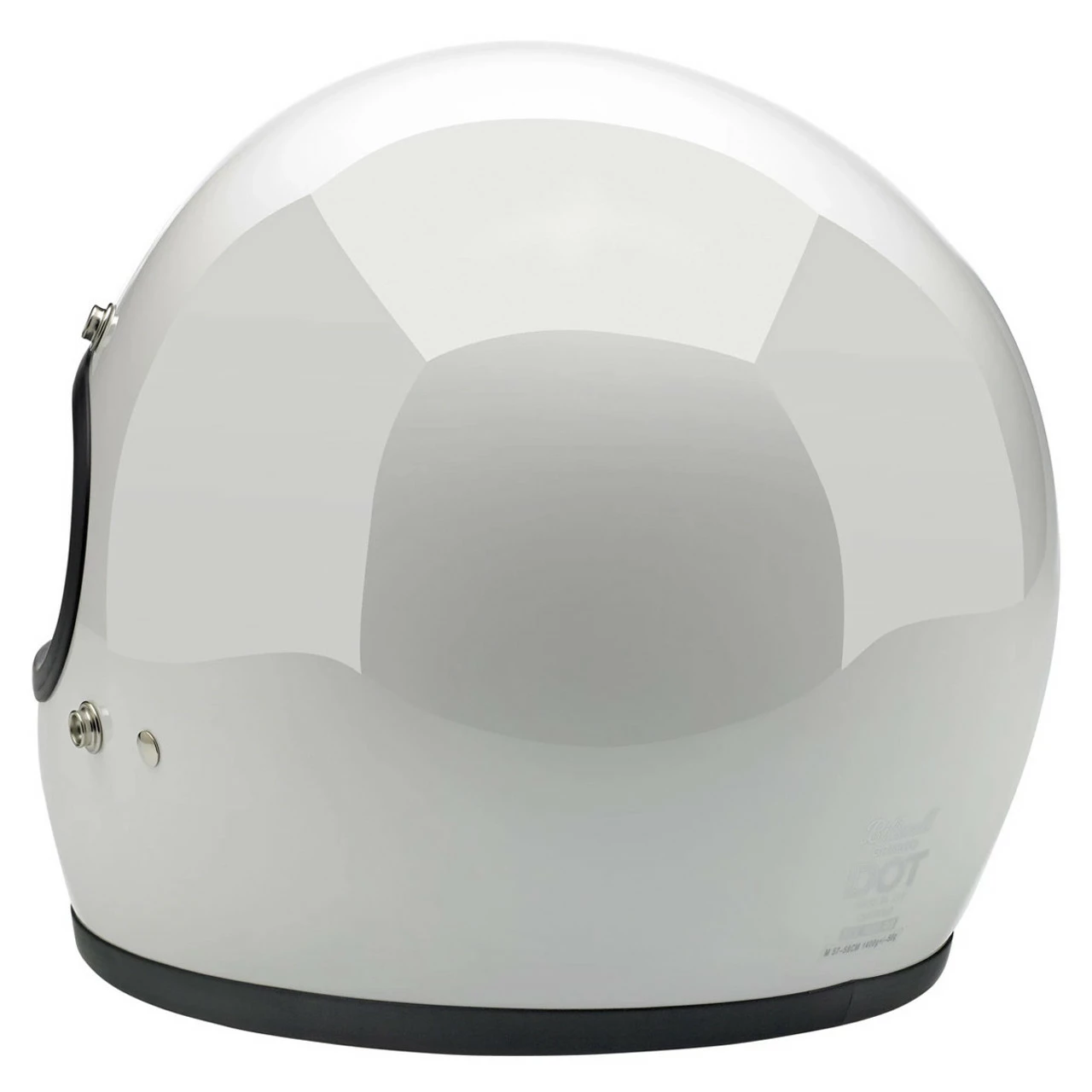 Biltwell Gringo ECE Gloss White Helmet 6 Biltwell Gringo ECE Gloss White Helmet - Image 4