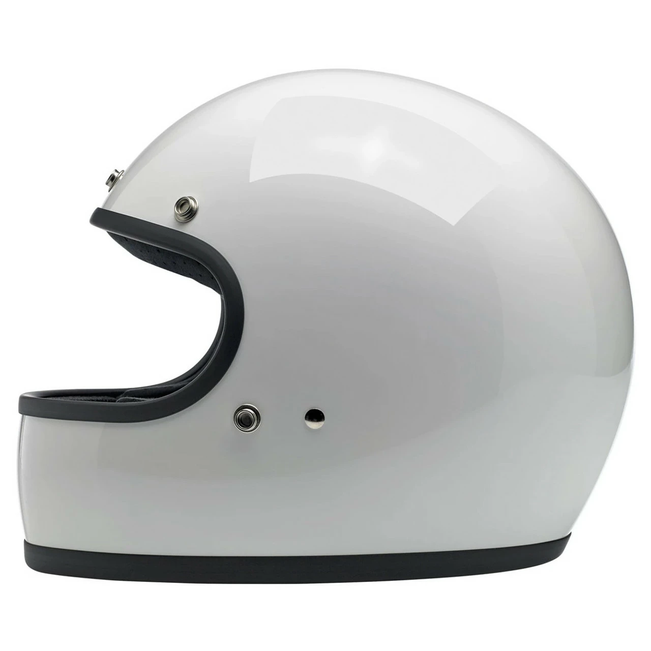 Biltwell Gringo ECE Gloss White Helmet 8 Biltwell Gringo ECE Gloss White Helmet - Image 6