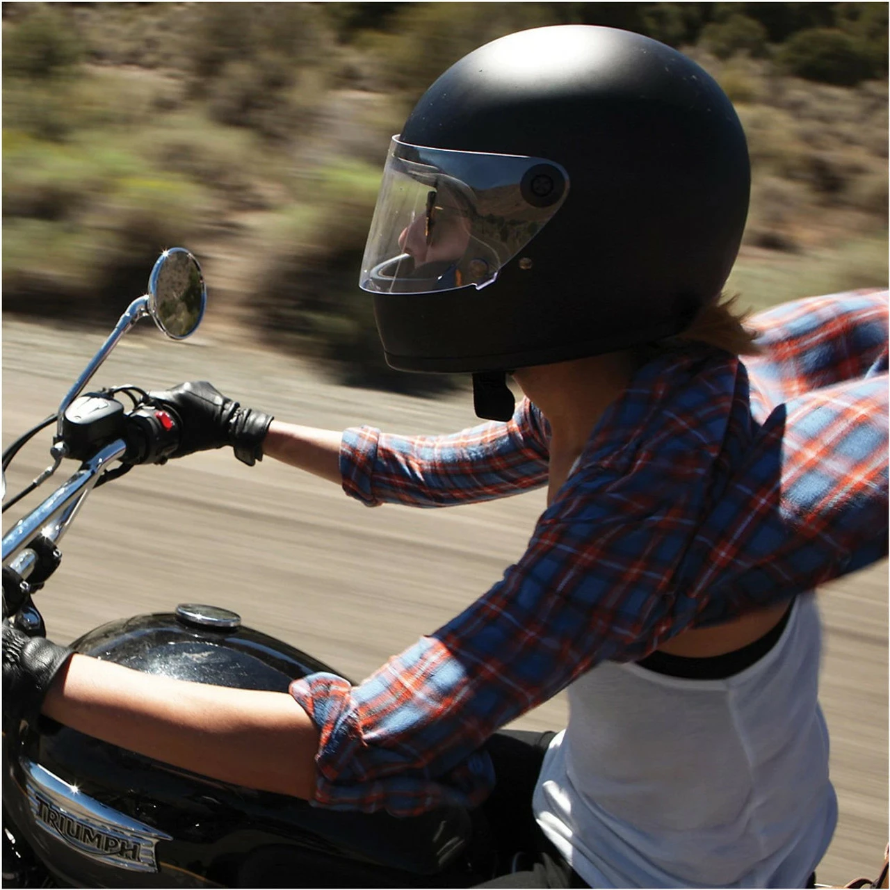 Biltwell Gringo S ECE Flat Black Helmet 13 Biltwell Gringo S ECE Flat Black Helmet - Image 11