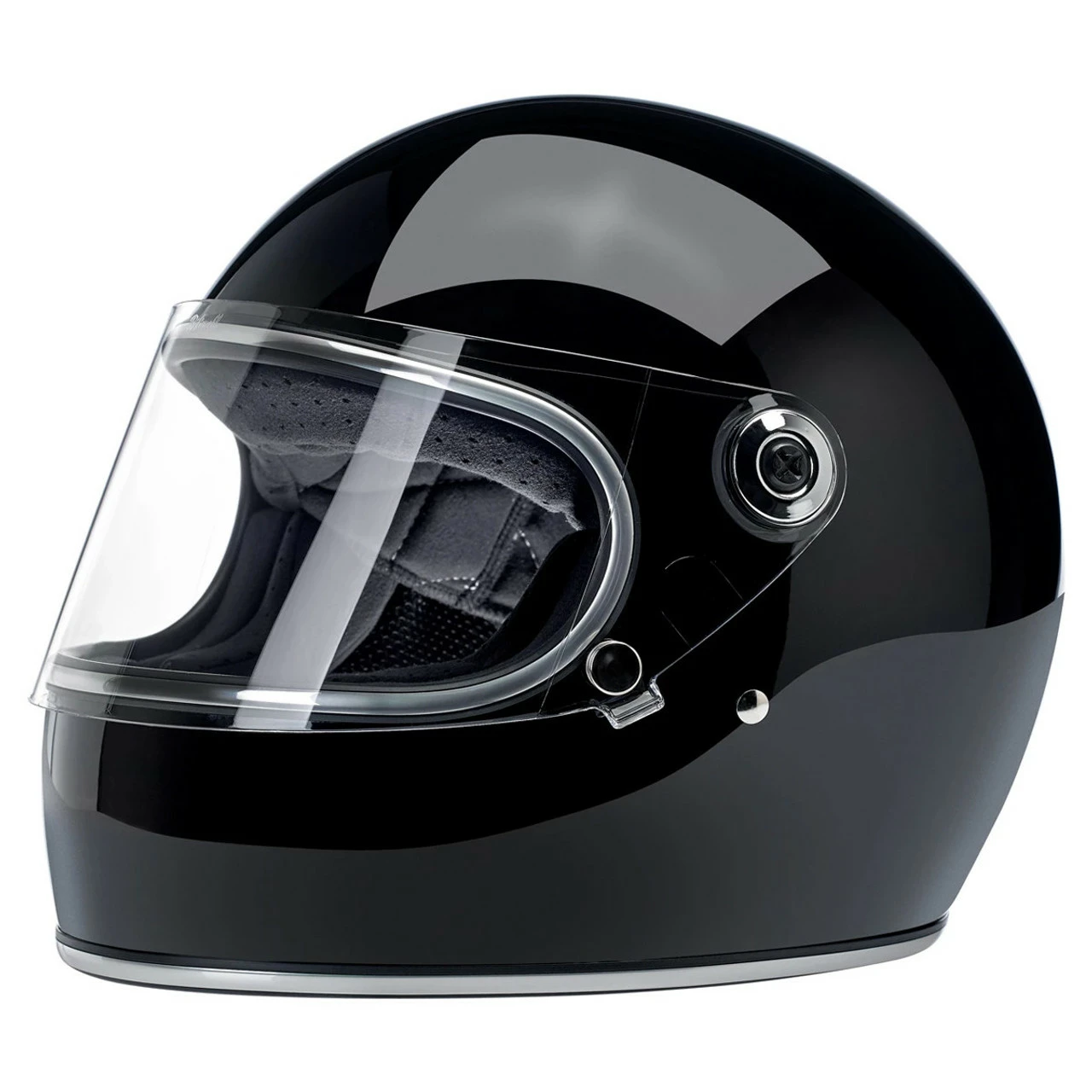 Biltwell Gringo S ECE Gloss Black Helmet 3 Biltwell Gringo S ECE Gloss Black Helmet
