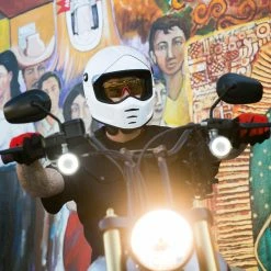 Biltwell Lane Splitter Gloss White Helmet -100 Percent Shop 67620 09293.1661286307