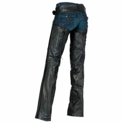 Z1R Women's Sabot Leather Chaps