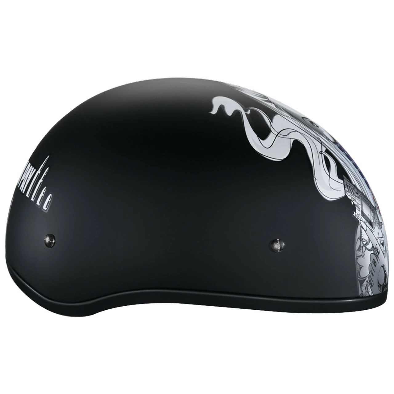 Daytona Skull Cap Make 'Em Pay Half Helmet 6 Daytona Skull Cap Make 'Em Pay Half Helmet - Image 4