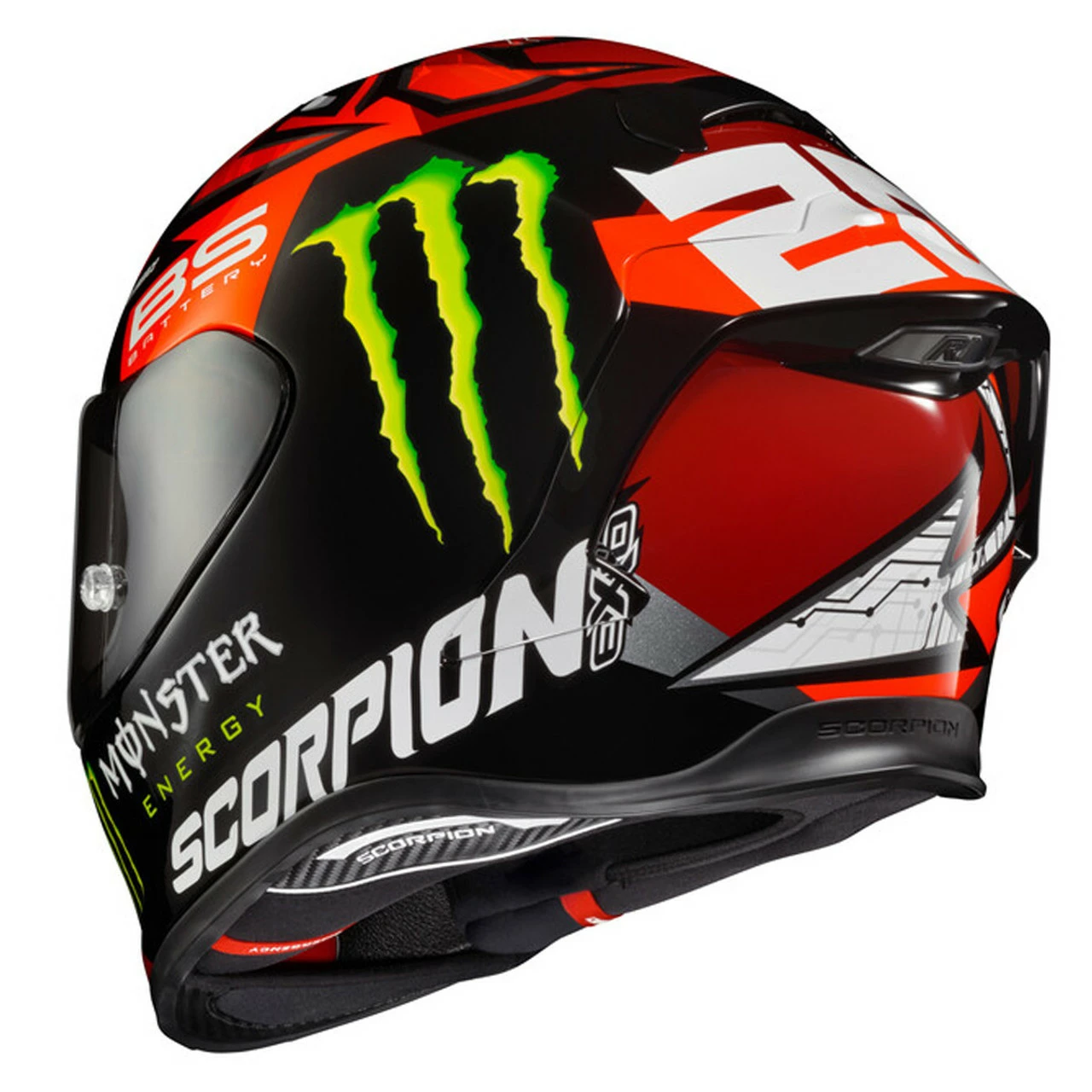 Scorpion EXO-R1 Air Quartararo Monster Replica Helmet 6 Scorpion EXO-R1 Air Quartararo Monster Replica Helmet - Image 4