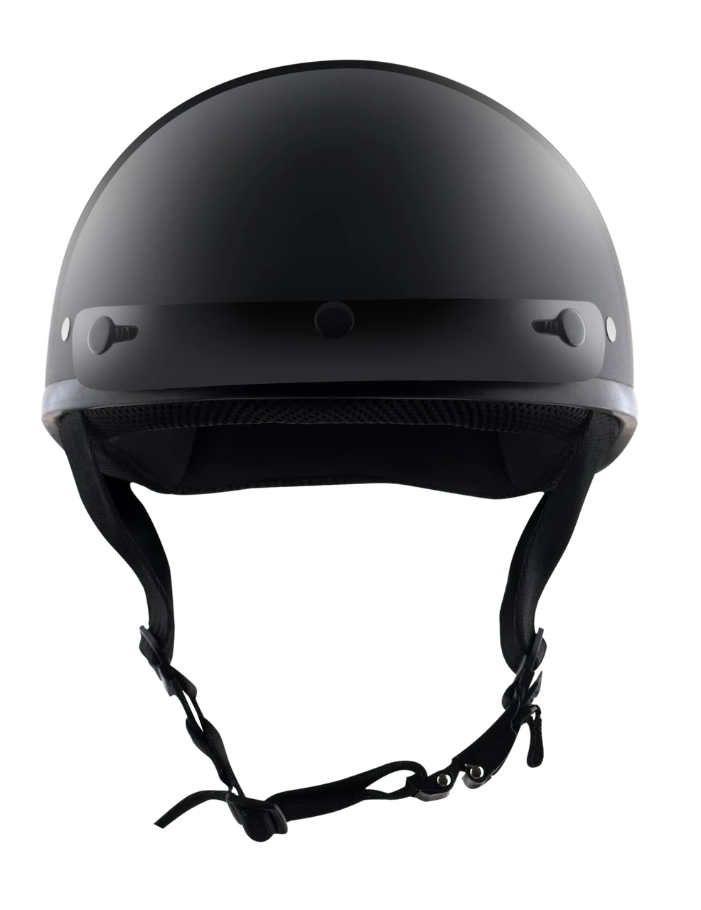 Detour Helmets D.O.T. Gloss Black Half Helmet For Motorcycle Riders With Visor 4 Detour Helmets D.O.T. Gloss Black Half Helmet For Motorcycle Riders With Visor - Image 2