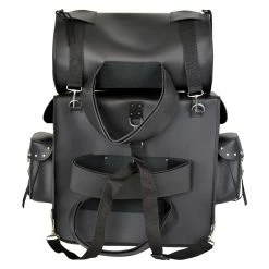Vance VS338 Studded Large Sissy Bar Travel Pack Bag