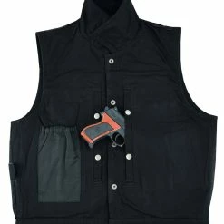 Vance VB917BK Mens Black Jean Style Denim Motorcycle Vest 13 Vance VB917BK Mens Black Jean Style Denim Motorcycle Vest -100 Percent Shop 69809 17141.1675715727
