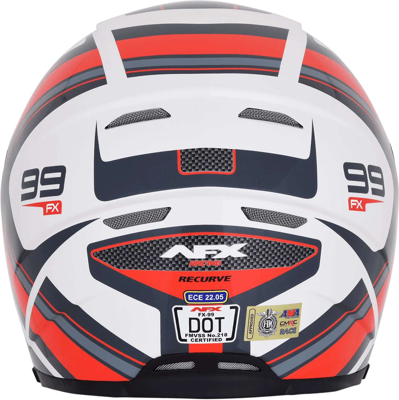 AFX FX-99 Recurve Motorcycle Helmet 12 AFX FX-99 Recurve Motorcycle Helmet - Image 10