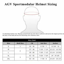 AGV Sportmodular Carbon Tricolore Helmet