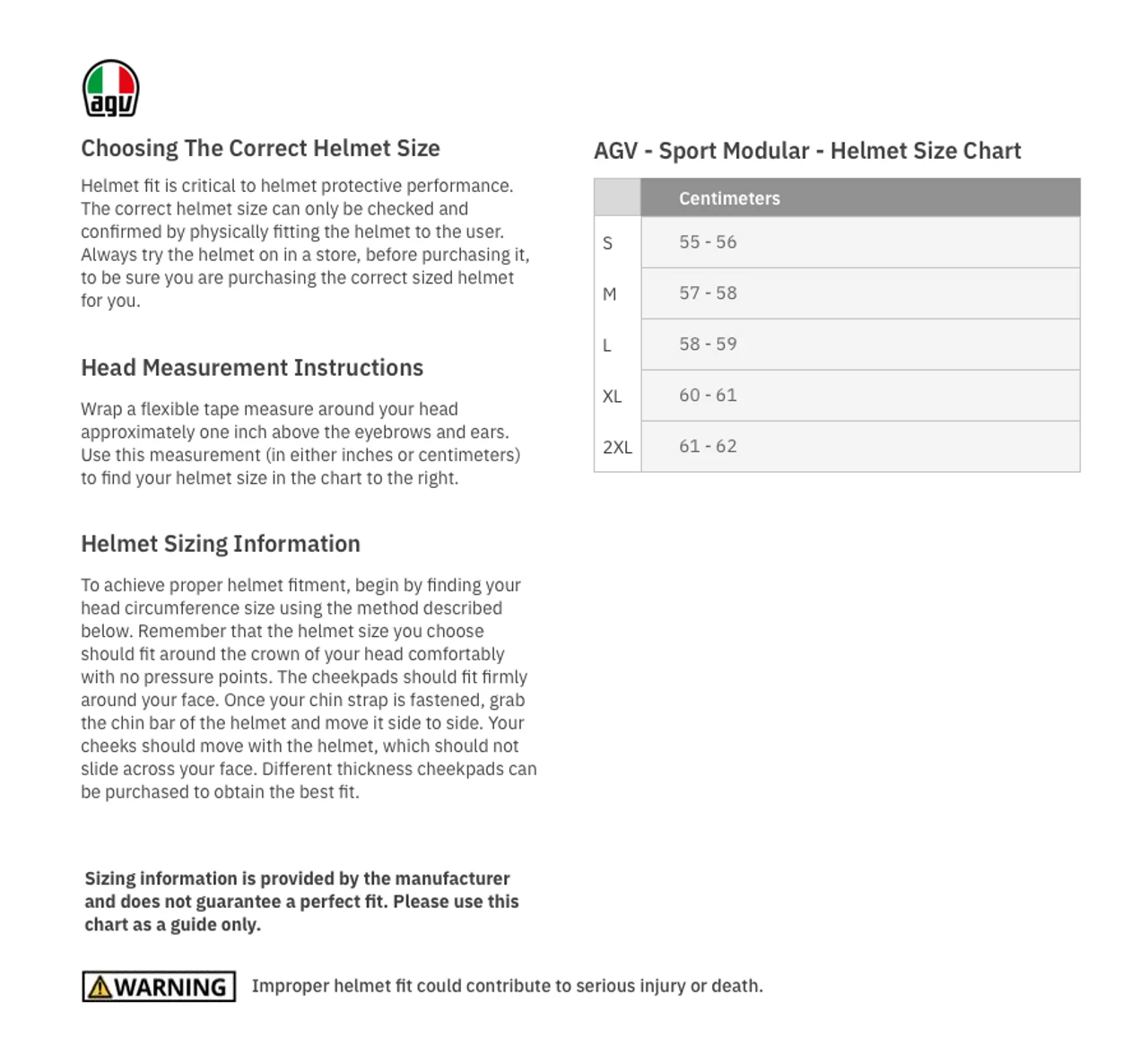 AGV Tourmodular Frequency Helmet 24 AGV Tourmodular Frequency Helmet - Image 22