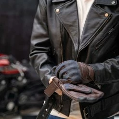 Vance VL480Br Denim And Leather Motorcycle Gloves 8 Vance VL480Br Denim And Leather Motorcycle Gloves -100 Percent Shop AKL06473 79651.1674045616