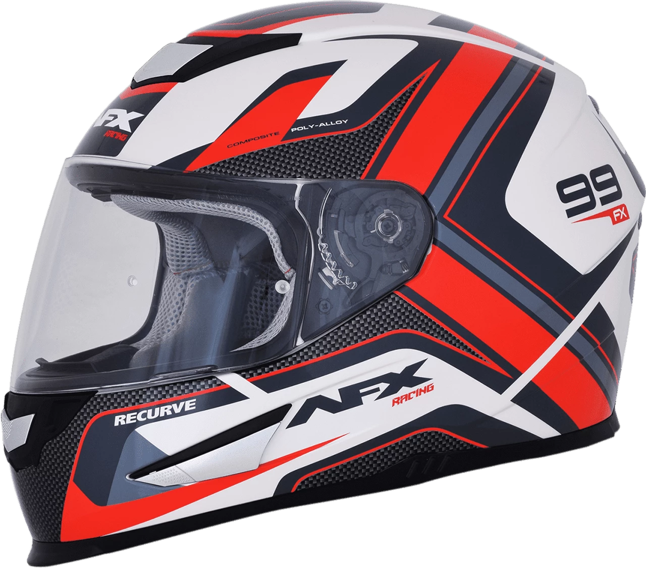 AFX FX-99 Recurve Motorcycle Helmet 11 AFX FX-99 Recurve Motorcycle Helmet - Image 9