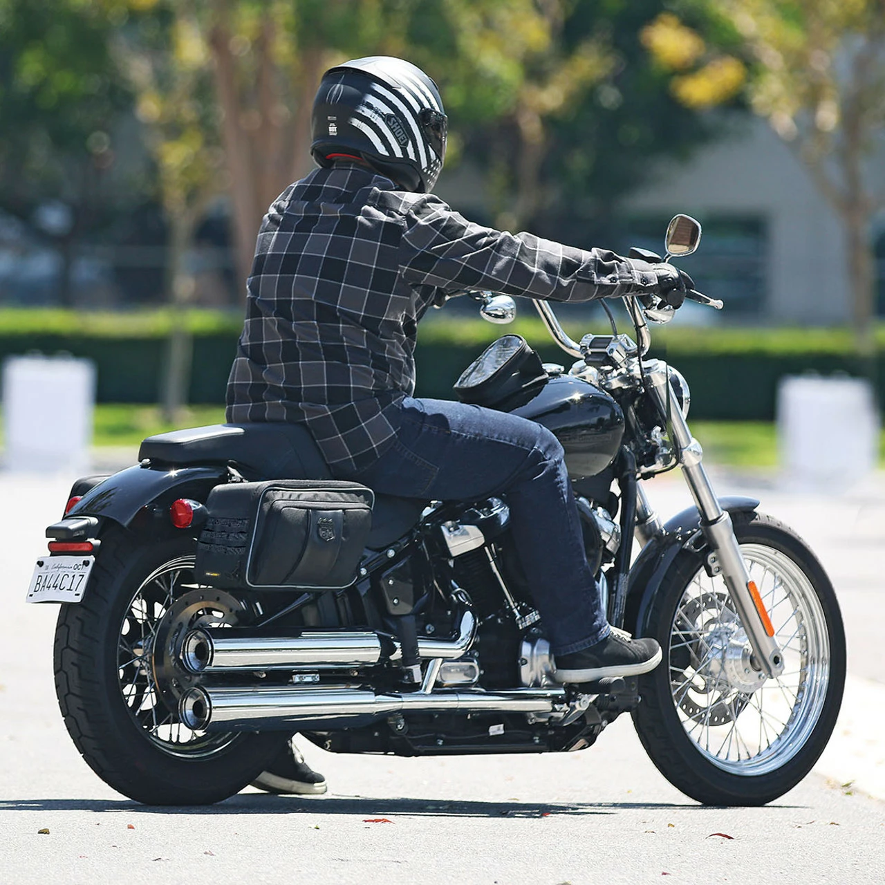 Nelson Rigg Road Trip Saddlebags For Harley/Kawasaki/BMW Motorcycle - Image 10