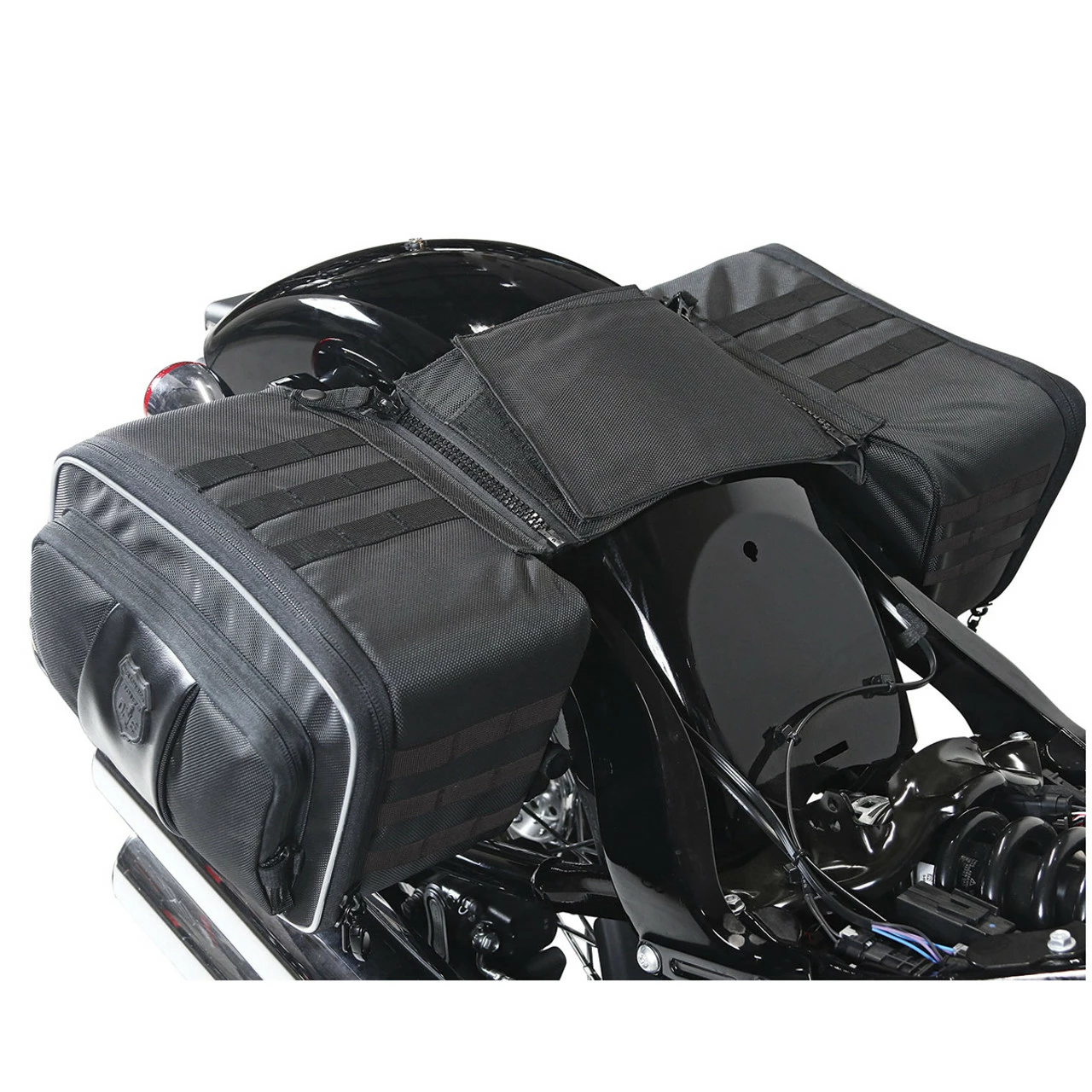 Nelson Rigg Road Trip Saddlebags For Harley/Kawasaki/BMW Motorcycle - Image 4