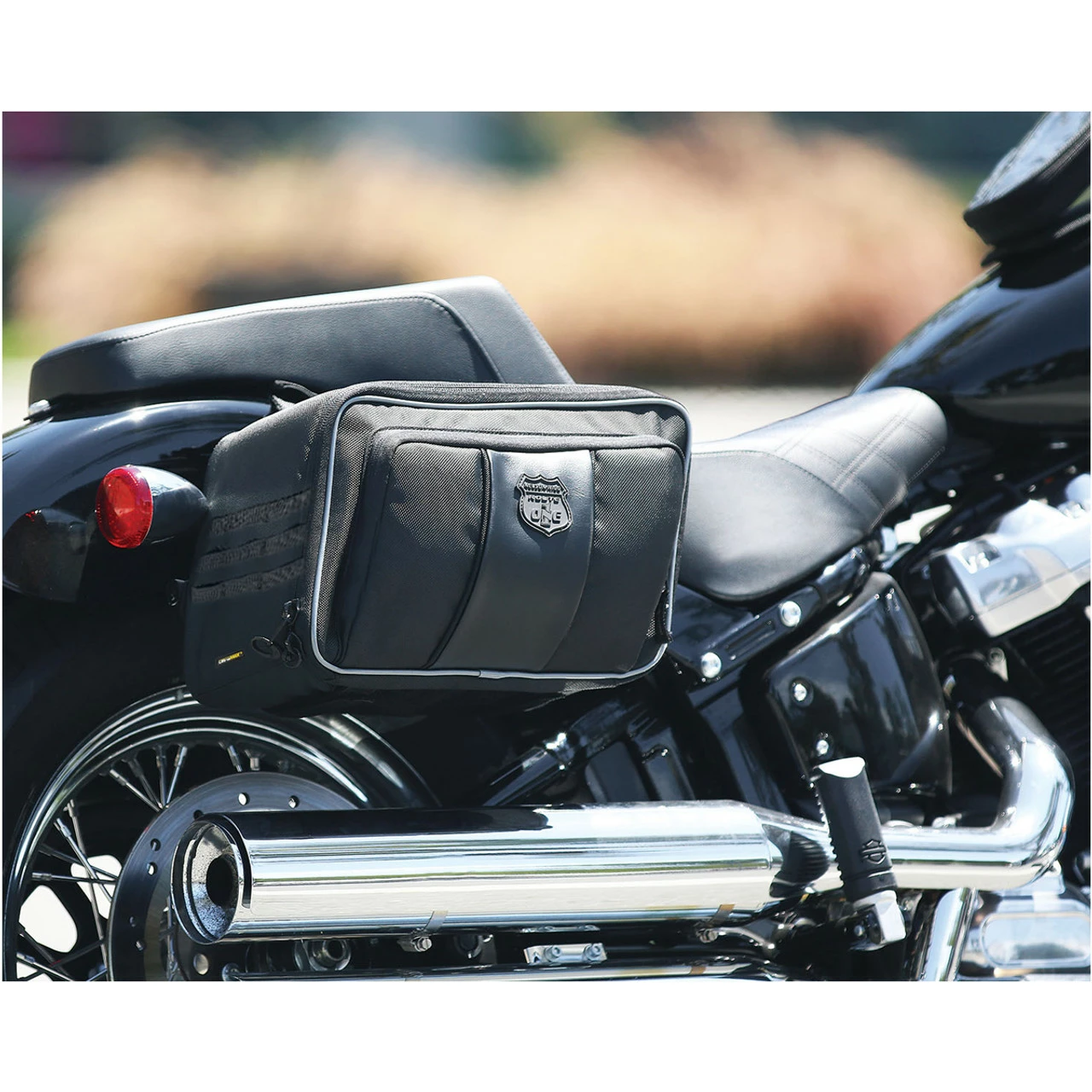 Nelson Rigg Road Trip Saddlebags For Harley/Kawasaki/BMW Motorcycle - Image 11
