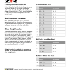 Z1R Jackal Dark Matter Helmet 31 Z1R Jackal Dark Matter Helmet -100 Percent Shop Z1R Helmet size chart 80038.1664280651