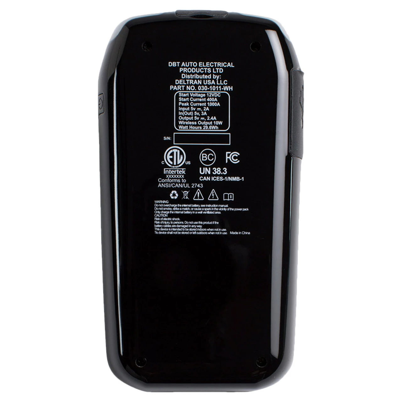 Battery Tender 1000 AMP Jump Starter - 8000 MAh Power Bank With Wireless Charger - Image 4