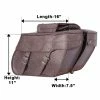 Brown Motorcycle Saddlebags