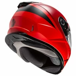 GMax FF49S Hail Snow Helmet 16 GMax FF49S Hail Snow Helmet -100 Percent Shop gmax ff49s hail snow helmet red black rear view 39793.1572256902