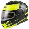 GMax MD-01S Descendant Modular Helmet With Electric Shield 1 GMax MD-01S Descendant Modular Helmet With Electric Shield -100 Percent Shop gmax md 01s descendant modular helmet with electric shield black hi Viz 99019.1610103059
