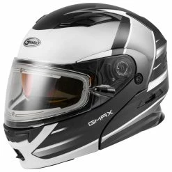GMax MD-01S Descendant Modular Helmet With Electric Shield 9 GMax MD-01S Descendant Modular Helmet With Electric Shield -100 Percent Shop gmax md 01s descendant modular helmet with electric shield black white 75981.1610103066