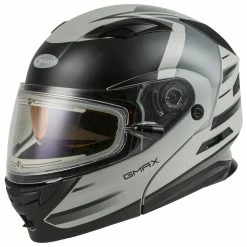 GMax MD-01S Descendant Modular Helmet With Electric Shield 10 GMax MD-01S Descendant Modular Helmet With Electric Shield -100 Percent Shop gmax md 01s descendant modular helmet with electric shield matte silver 39202.1610103075