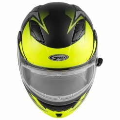 GMax MD-01S Descendant Modular Helmet With Electric Shield 12 GMax MD-01S Descendant Modular Helmet With Electric Shield -100 Percent Shop gmax md 01s descendant modular helmet with electric shield top view 37915.1610103093