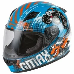 GMax Youth GM-49Y Beasts Helmet 13 GMax Youth GM-49Y Beasts Helmet -100 Percent Shop gmax youth gm 49y beasts helmet blue 79101.1572349245