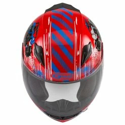 GMax Youth GM-49Y Beasts Helmet 15 GMax Youth GM-49Y Beasts Helmet -100 Percent Shop gmax youth gm 49y beasts helmet red top view 50632.1572349285