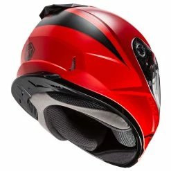 GMax Youth GM-49Y Hail Snow Helmet -100 Percent Shop gmax youth gm 49y hail snow helmet red black rear view 40453.1572347665